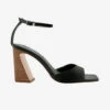 Hannah Heel Black Satin