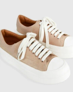 Just A Dream Croc Leather Sneaker - Blush -Melissa Sales Store 5Lh6D Vq41czilWhXJJMqQYok 82575.1711020537