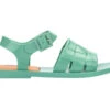 Melissa Basket Sandal - Green/Orange