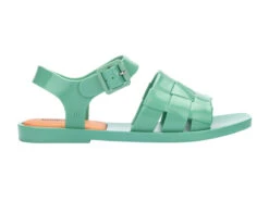 Melissa Basket Sandal - Green/Orange