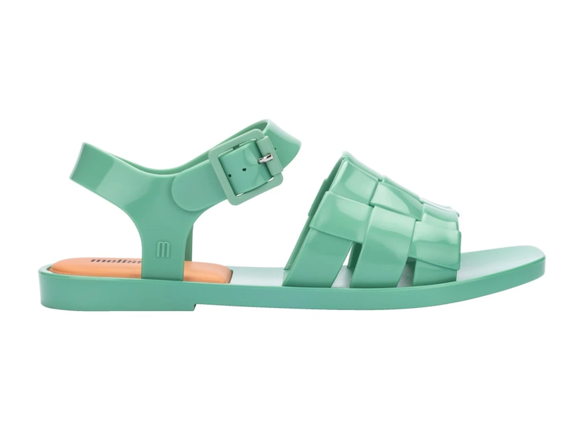 Melissa Basket Sandal - Green/Orange 1 Melissa Basket Sandal - Green/Orange