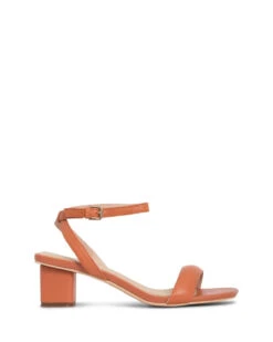 Harlyn Burnt Orange 5cm Low Heel