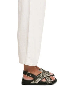 Harriett Black Mix 1cm Sandal 10 Harriett Black Mix 1cm Sandal -Melissa Sales Store Qd aLqUh2V29waGGMbop1iRH4 09945.1711106838