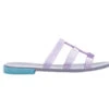 Melissa Caribe Slide - Purple Grey Blue