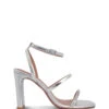 Ibiza Silver 9.5cm Heel