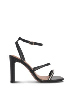 Ibiza Black 9.5cm Heel