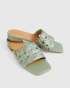 Can't Quit You Raffia Slide - Seafoam -Melissa Sales Store aAFbZaWqbbmaMEmALVjaJd9Is 22253.1710415621