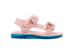 Melissa Papete Fluffy + Rider - Pink Blue