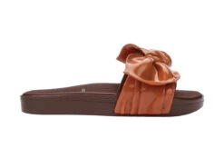 Melissa Beach Slide Next Gen Tie + Viktor & Rolf - Brown/Orange