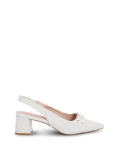 Cyn White 5cm Pump