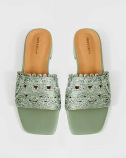 Can't Quit You Raffia Slide - Seafoam -Melissa Sales Store lxh0GK6CyI9Q rMM7pQfXkF4 75388.1710415620