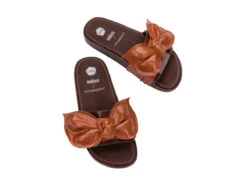 Melissa Beach Slide Next Gen Tie + Viktor & Rolf - Brown/Orange -Melissa Sales Store qJeTqRs5uGU9aPRFigYzL9RLw 28338.1710848245